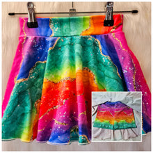 Rainbow donut skort