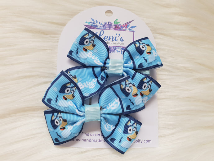 Blue dog small clips