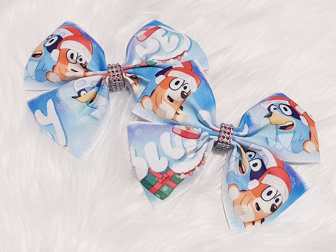 Bluey christmas large bow