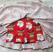 Santa reindeer donut skort
