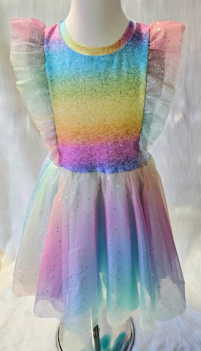 The ultimate rainbow dress