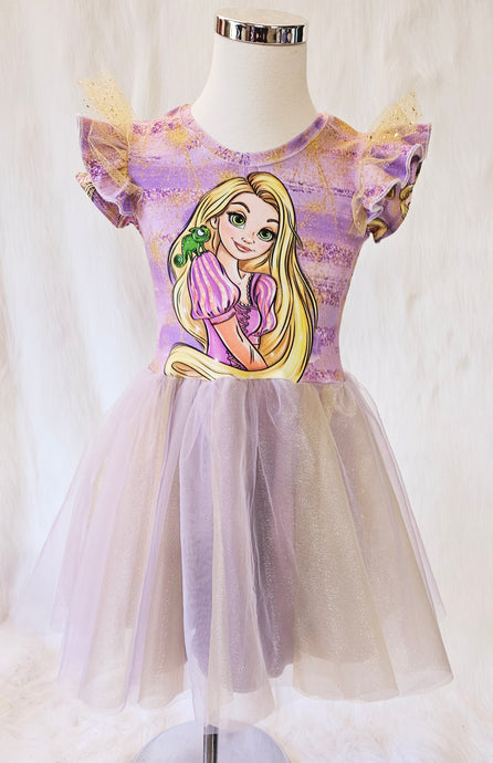 Rapunzel tulle dress
