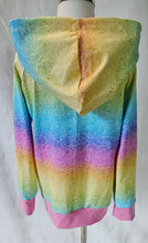 Rainbow Kitty Jumper with added hood