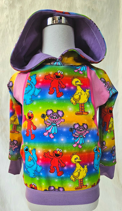 Sesame street design 2 hoodie