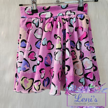 Pink heart donut skort