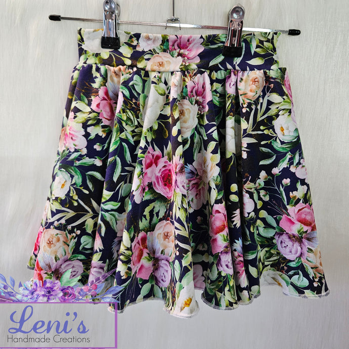 Floral donut skort