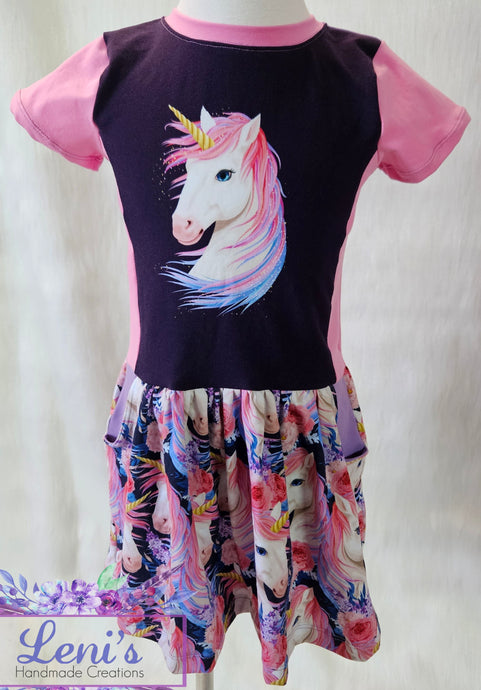 Unicorn pocket dress