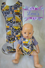 Dolls overalls and t shirt