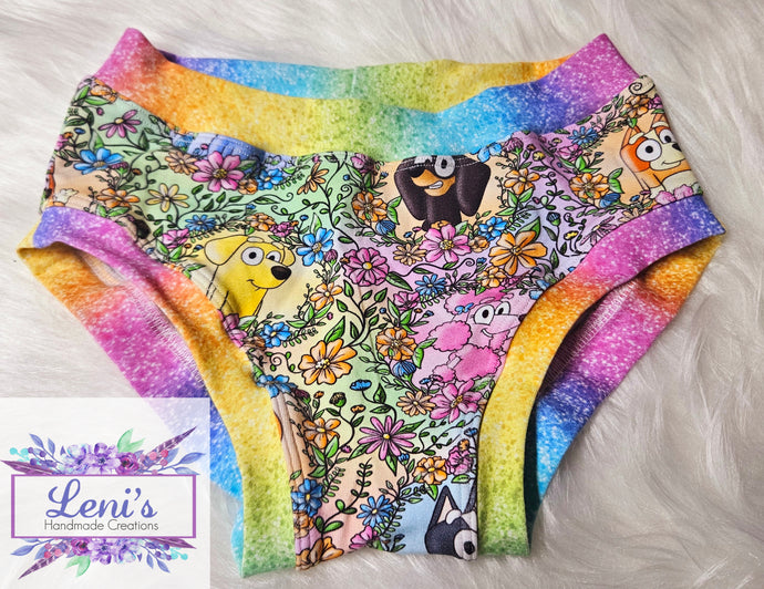 Blue dog & friends briefs