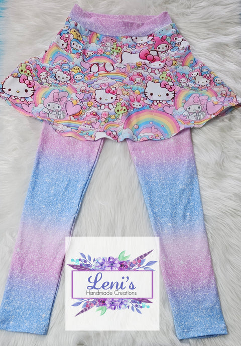 Kitty skirted leggings