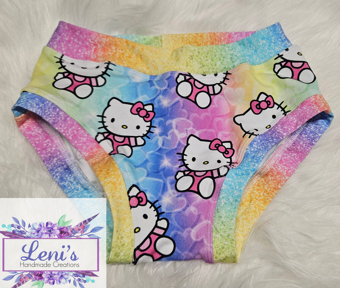 Hearts kitty briefs