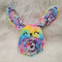 Rainbow unicorn bunny