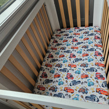 Cars fitted cot sheet