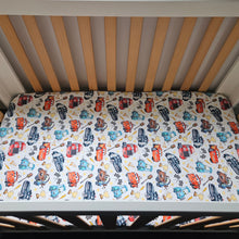 Cars fitted cot sheet