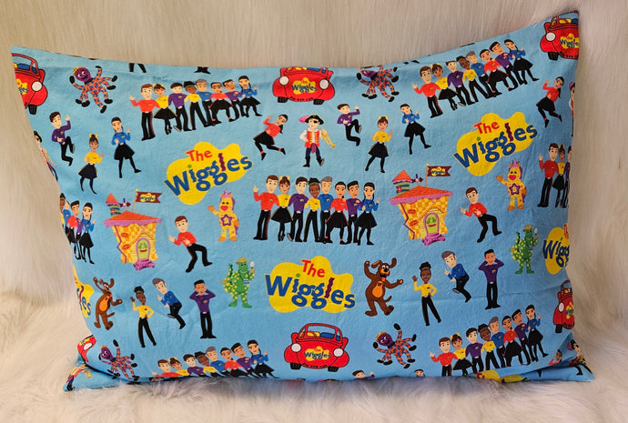 Wiggles standard pillowcase