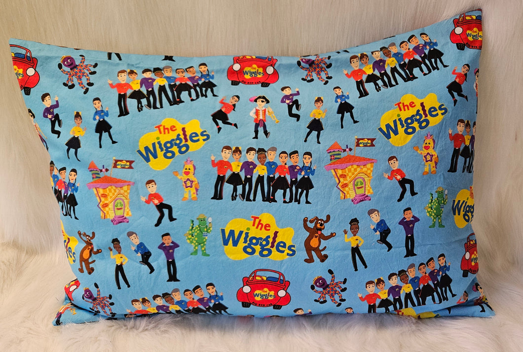Wiggles standard pillowcase