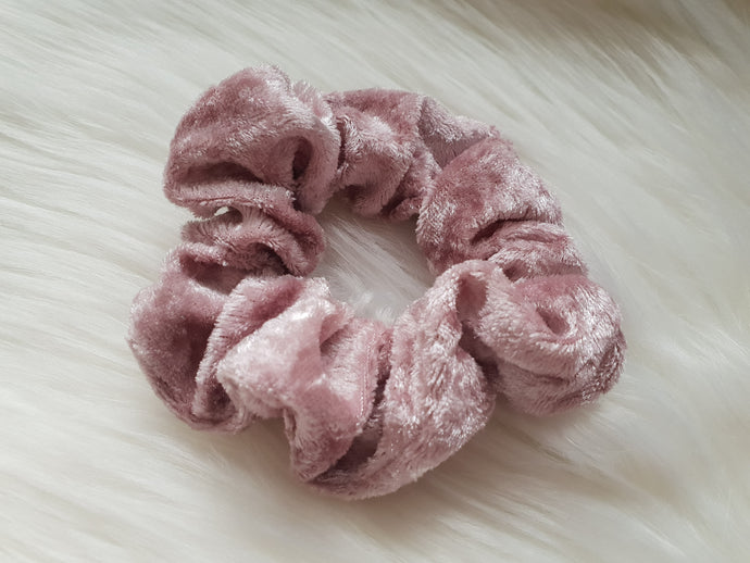 Velvet scrunchie