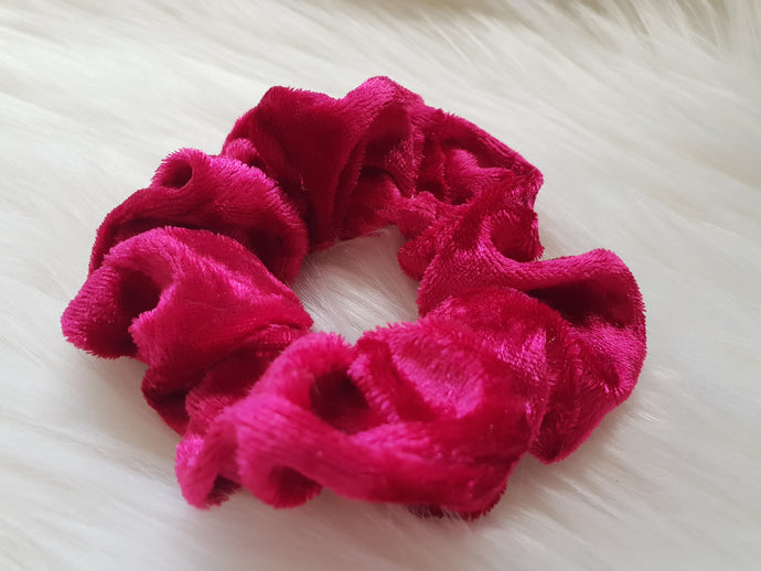 Velvet scrunchie