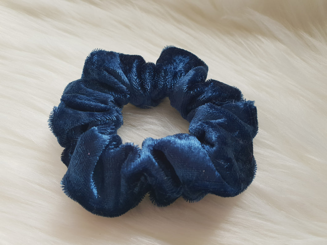 Velvet scrunchie