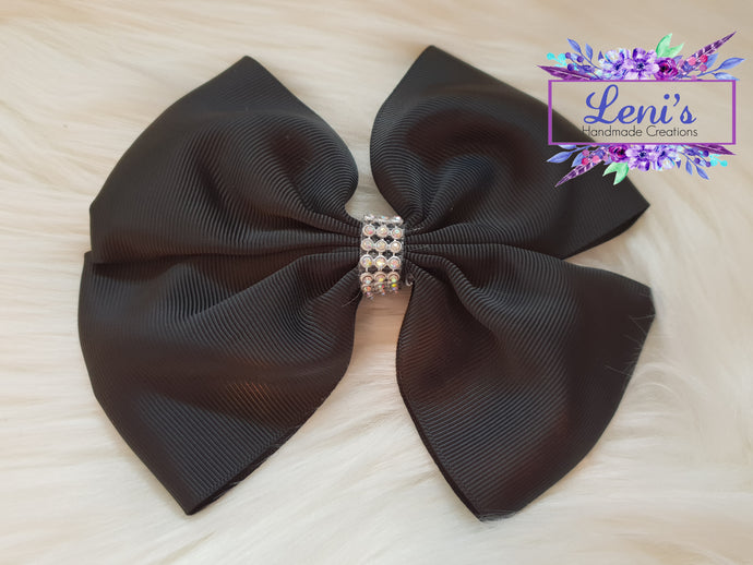Black large bow