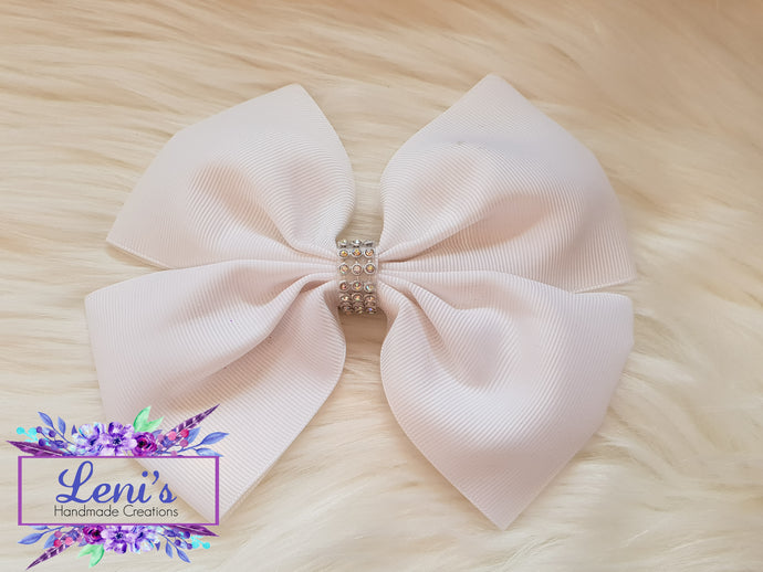 White large bow