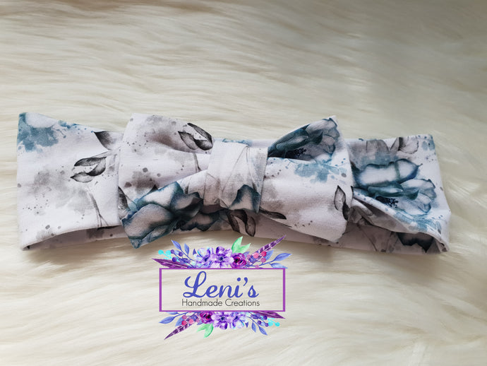 Fabric bow headband
