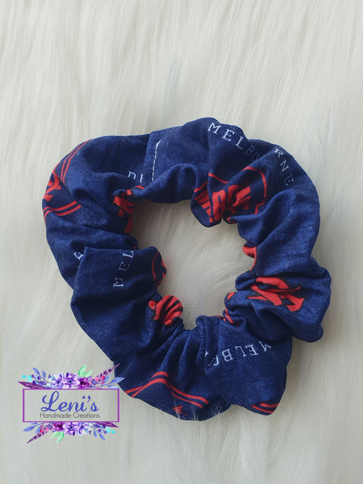 Melbourne demons scrunchie