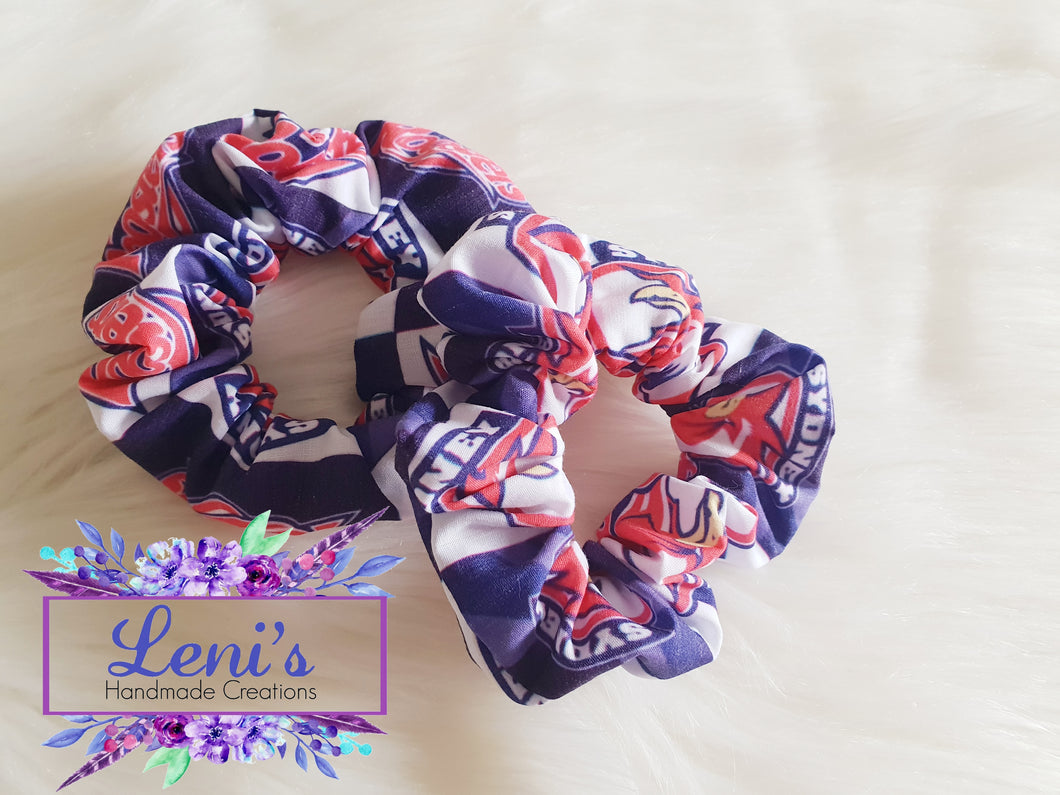Sydney roosters scrunchie