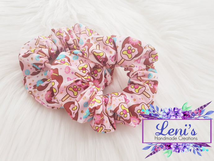 Pink BOB scrunchie