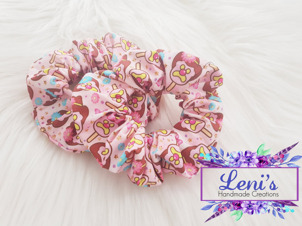 Pink BOB scrunchie