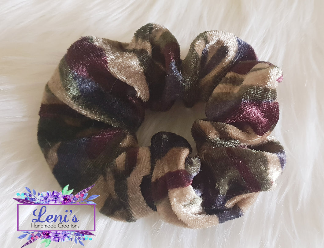 Velvet scrunchie