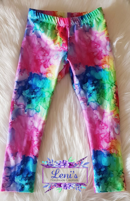 Rainbow leggings