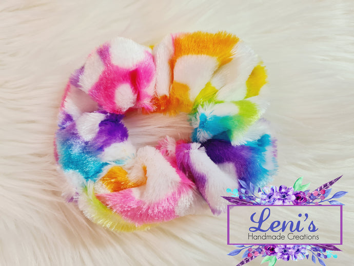 Fluffy scrunchie